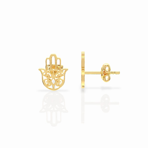 Hamsa Earrings
