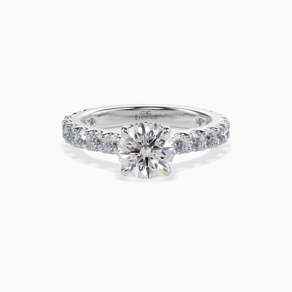 Big Stone Solitaire Engagement Ring