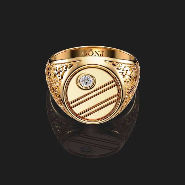 Arabic Calligraphy Ring Customizable