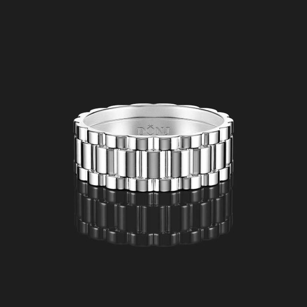 Flutted Eternity Band