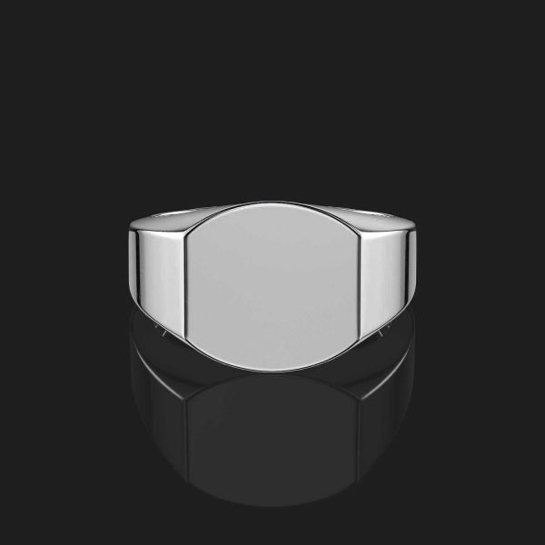 Rounded Rectangle Signet Ring