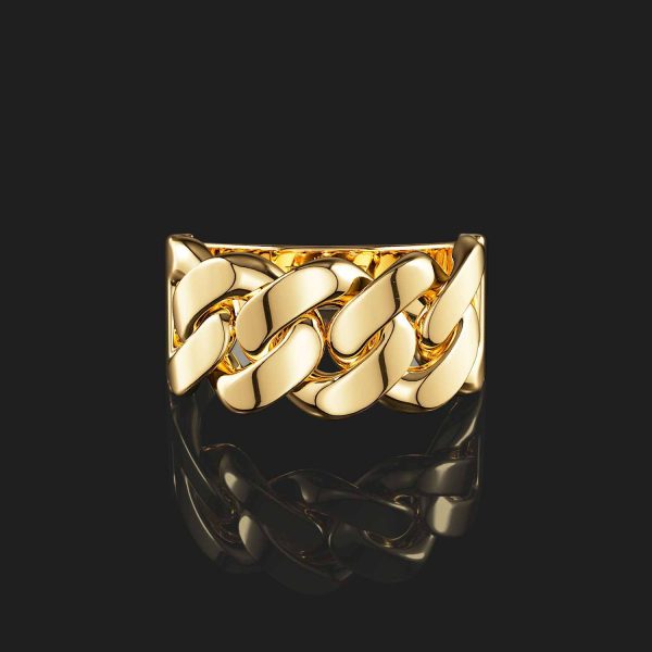 Light Cuban Link Ring