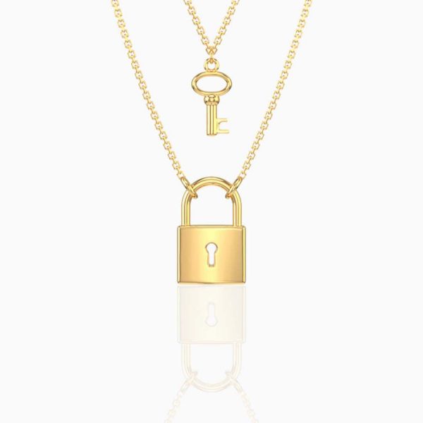 Lock and Key Necklace