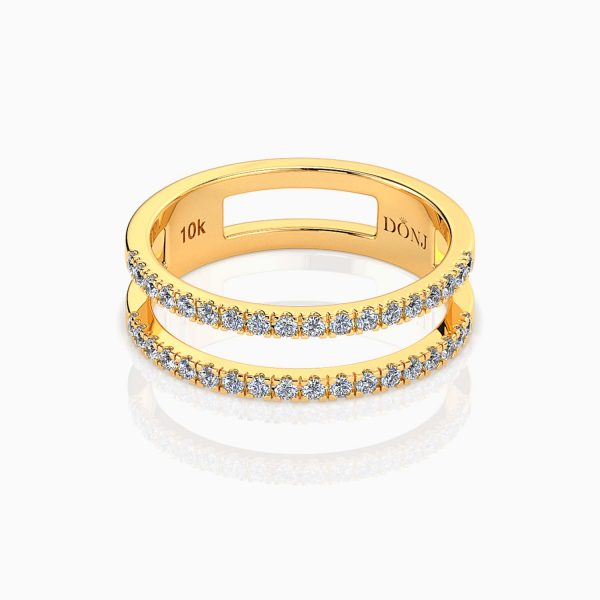 Double Diamond Ring