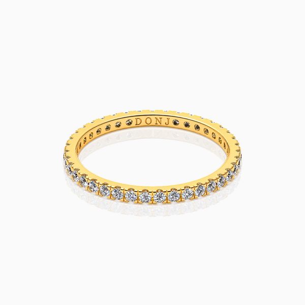 V-Cut Eternity Ring
