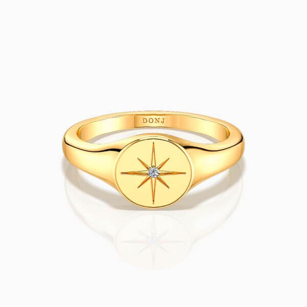 Diamond Northern Star Ring